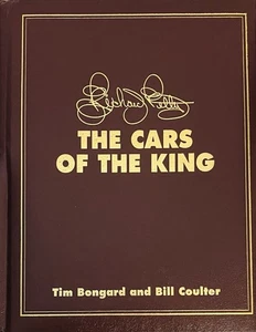 RICHARD PETTY Cars of the King Book Autographed Signed LE /1500 Leather Copy COA - Picture 1 of 5