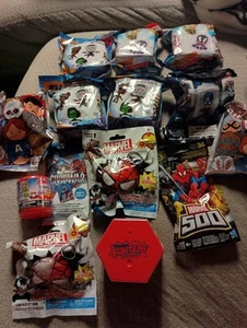 Toy Lot Blind Bags Key Rings Figures Random Marvel Spiderman NEW - Picture 1 of 8