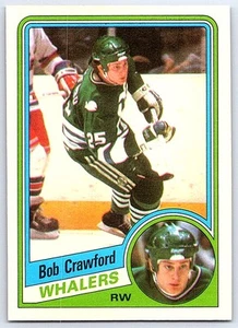 1984-85 O-Pee-Chee Bob Crawford Rookie Hartford Whalers #68 - Picture 1 of 2