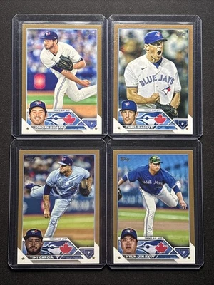 2023 Topps Baseball Toronto Blue Jays Gold /2023 Parallel SP Player Lot(4) - Image 1 of 4
