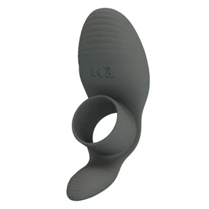 Anello Vibrante sex toys per uomo pene fallico ricaricabile in silicone - Foto 1 di 9