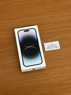 NEW SEALED Apple iPhone 14 Pro 128GB Space Black 5G Unlocked 6.1” - A2890 UK - Image 1 of 4