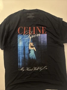 BRANDNEU + VERSIEGELT! CELINE DION * MY HEART WILL GO ON TEE * GR. XL - Bild 1 von 3
