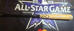 Matt Olson Signed Autographed Rawling Stick Bat All Star Hall Of Fame  - Picture 1 of 3