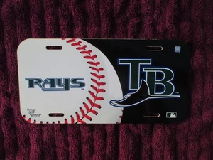 Tampa Bay Rays Vanity License Plate – MLB Team Car for Baseball Fans - Picture 1 of 1