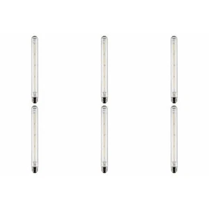 SATCO 8W T9 LED - Clear - Medium base - 3000K - 6PK - Picture 1 of 8