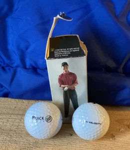 Buick Scramble Nike Set of 2 Golf Balls - Unused in Rough Original Box - Picture 1 of 6
