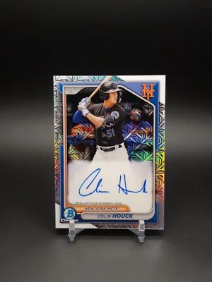 2024 Bowman Chrome Prospect Mega Box Auto Colin Houck #BMA-CH Auto - Image 1 of 2