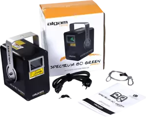 LASER D'ANIMATION 80MW GREEN ALGAM LIGHTING SPECTRUM80GREEN - Foto 1 di 8