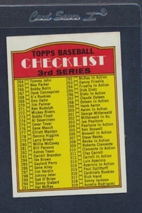 1972 Topps #251 3rd Series Checklist NM *2708 - Picture 1 of 1