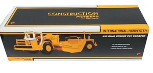 1/25 First Gear International Harvester 433 doble motor raspador de pago NUEVO EN CAJA - Imagen 1 de 5