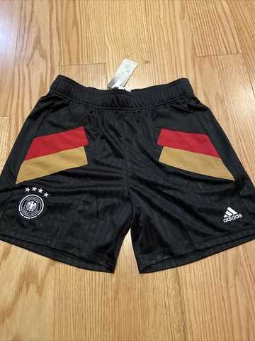 Adidas DFB Germany GERMANY ICON SHORTS HC1268 Men Soccer World Cup S Deadstock Cover