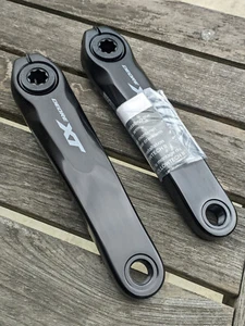 Shimano Deore XT FC-M8050 HT2 Steps e-bike Cranks/Crankset Arms Pair 165mm Black - Picture 1 of 2