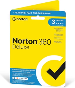 NORTON 360 Deluxe 2025 3 PC 1 Anno |Win, Mac, Android, iOS| Internet Security IT - Photo 1/1
