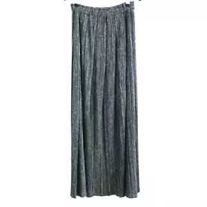 PLEATS PLEASE ISSEY MIYAKE langer Faltenrock PP02-JG803 grau 36,6 in Größe 2 - Bild 1 von 4