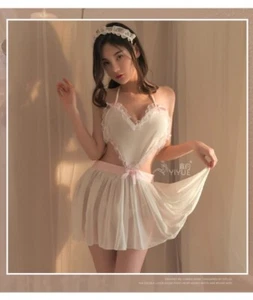 Japanese Lolita Girl Sleepwear Uniform Cosplay Sexy Lingeries Nightwear Homewear - Picture 1 of 15