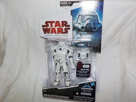 Spacetrooper Figure BD58 Star Wars Legacy Collection 2009 Hasbro New on Card b2 Cover
