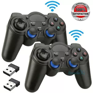 Wireless USB 2.4G Game Controller Gamepad Joystick for PS3, Android, TV Box, PC - Picture 1 of 14