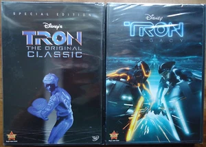 Tron: Classic (2 Disc DVD) + Tron: Legacy (DVD, 2010) Both Brand New and Sealed - Picture 1 of 11