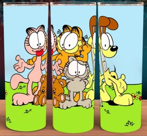 Garfield & Friends Cartoon Comic Coffee  Cup Mug Tumbler - Picture 1 of 1