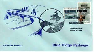 Blue Ridge Parkway North Carolina 1987 FDC11006 - Bild 1 von 2