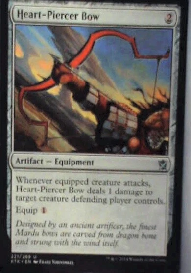 Heart-Piercer Bow - Khans of Tarkir: #221, Magic: The Gathering Nm R165 - Image 1 of 1