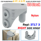 Upgraded For Rubbermaid 6 x 5 ft. Slide-Lid Resin Shed Part Right Side Hinge