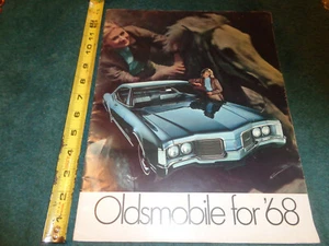 Folleto de ventas Oldsmobile 1968 línea completa/catálogo original de 48 piezas de distribuidor - Imagen 1 de 12