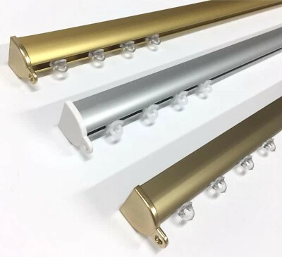 Bastoni e Binari per Tende in alluminio a Soffitto bastone tenda riloga zineffa - Immagine 1 di 4