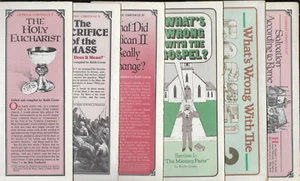 6 x Vintage Tracts Last Days Ministries by Keith Green Catholic & Wrong Gospel - Picture 1 of 3
