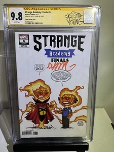 STRANGE ACADEMY FINALS #6 CGC SS 9.8 SKOTTIE YOUNG 1:25 VARIANT EMILY BRIGHT - Bild 1 von 3