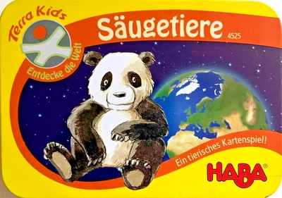 HABA: Terra Kids - Säugetiere - Karten-Würfelspiel, komplett  ☆Zustand Sehr Gut☆ - Bild 1 von 4
