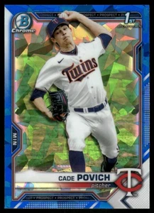 Bowman Draft Sapphire Edition 2021 #BDC-104 Cade Povich - Imagen 1 de 2