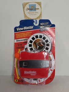 View-Master 3D Classic Viewer Specie In via di Estinzione Discovery Light Confezione Danni - Foto 1 di 3