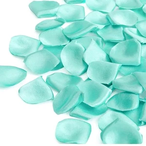 Rose petals Teal/green Flower Petals 300 Pcs - Picture 1 of 4