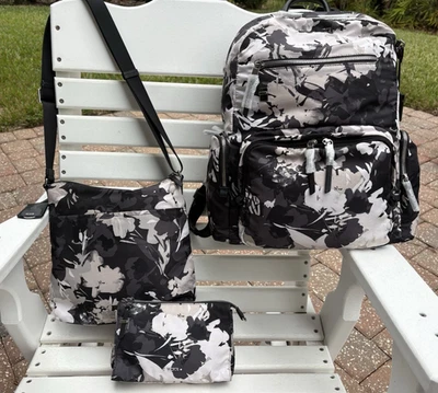 TUMI  3pc SET Voyageur CARSON Backpack CANTON Crossbody handbag & COSMETIC bag - Image 1 of 4