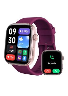 GTX12 Smart Watch 1.99” AMOLED BLE5.3 Waterproof 350mAh – New - Image 1 of 4