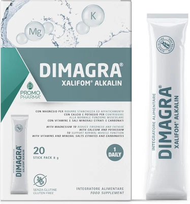 Dimagra Xalifom Alkalin - Integratore Con Sali Minerali E Vitamine per Dieta Che - Immagine 1 di 4