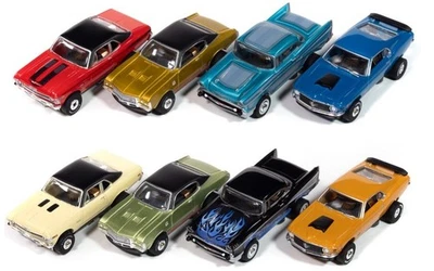 Auto World - ThunderJet 2024 Rel 3 - Grandes éxitos - SC411 - Los 8 coches - HO 1/64 Foto 1 de 4