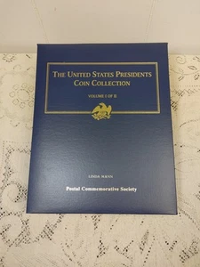 The United States Presidents Coin Collection Volume I Of II 9 Coins Extra Pages - Bild 1 von 14