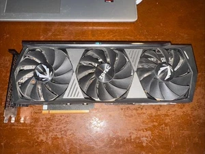 (For Parts) ZOTAC GAMING GeForce RTX 3080 AMP Holo GPU *As is* No Core & VRAM - Afbeelding 1 van 6
