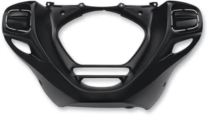 Show Chrome Front Lower Cowl for Rectangular Fog Lights Black Honda Goldwing - Picture 1 of 1