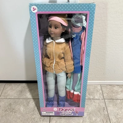 Кукла Uneeda Donna Wispy Walker Two Of Us высота 30–32 дюйма новая в коробке подарок для девочек - Изображение 1 из 4