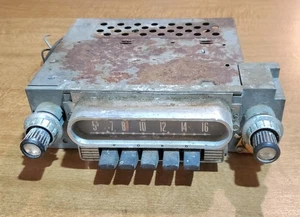Untested Push Button AM Radio Ford Galaxie 500 60 61 62 63 64 1961 1962 1963  - Bild 1 von 5