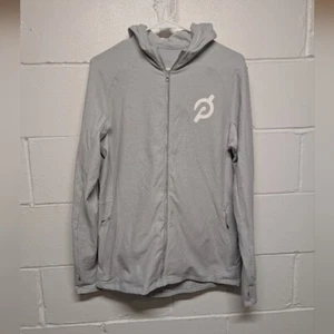 Lululemon Peloton Jacke Surge Warm Full Zip Herren Medium Hellgrau - Bild 1 von 8