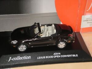 Jcollection ref JC014 Lexus SC 430 open convertible Blackish red