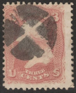 Scott #65 3 Cent 1861-62 Cork Cancel 65SP23_31 - Picture 1 of 1