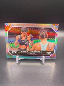 2024 Topps Chrome UFC - #194 Virna Jandiroba Prism Refractor - Picture 1 of 2