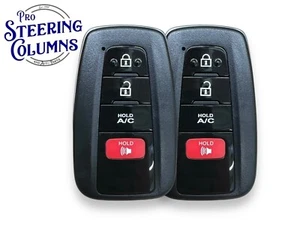 Fits 17-21 Toyota Prius Prime Smart Key Fob 89904-47460, HYQ14FBE (2 Pack) - Picture 1 of 4
