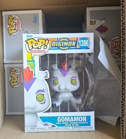 Funko Pop Digimon Gomamon Figure w/ Protector Cover